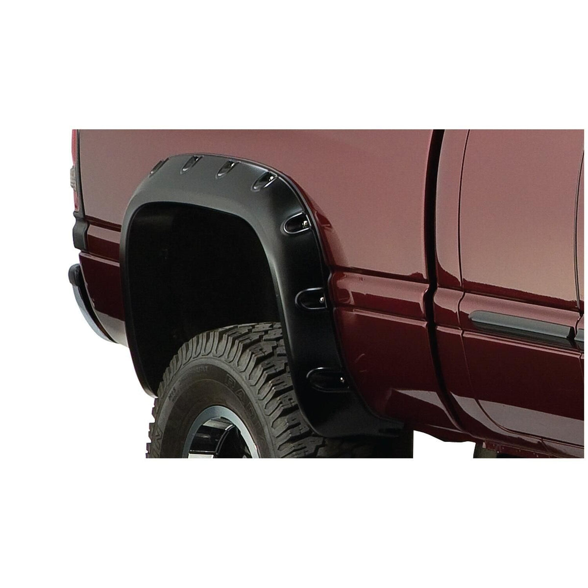 BUSHWACKER | Pocket/Rivet Rear Fender Flares | 1994-2001 RAM 1500 | 50030-02