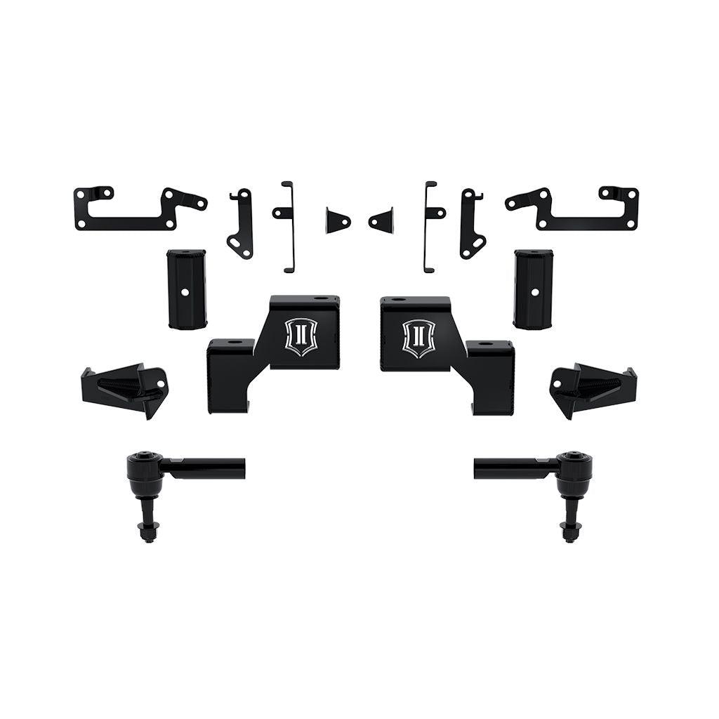 ICON VEHICLE DYNAMICS | 2022-2024 Toyota Tundra 6 Inch Lift Suspension System Box Kit #2 Front Icon Vehicle Dynamics | 51011