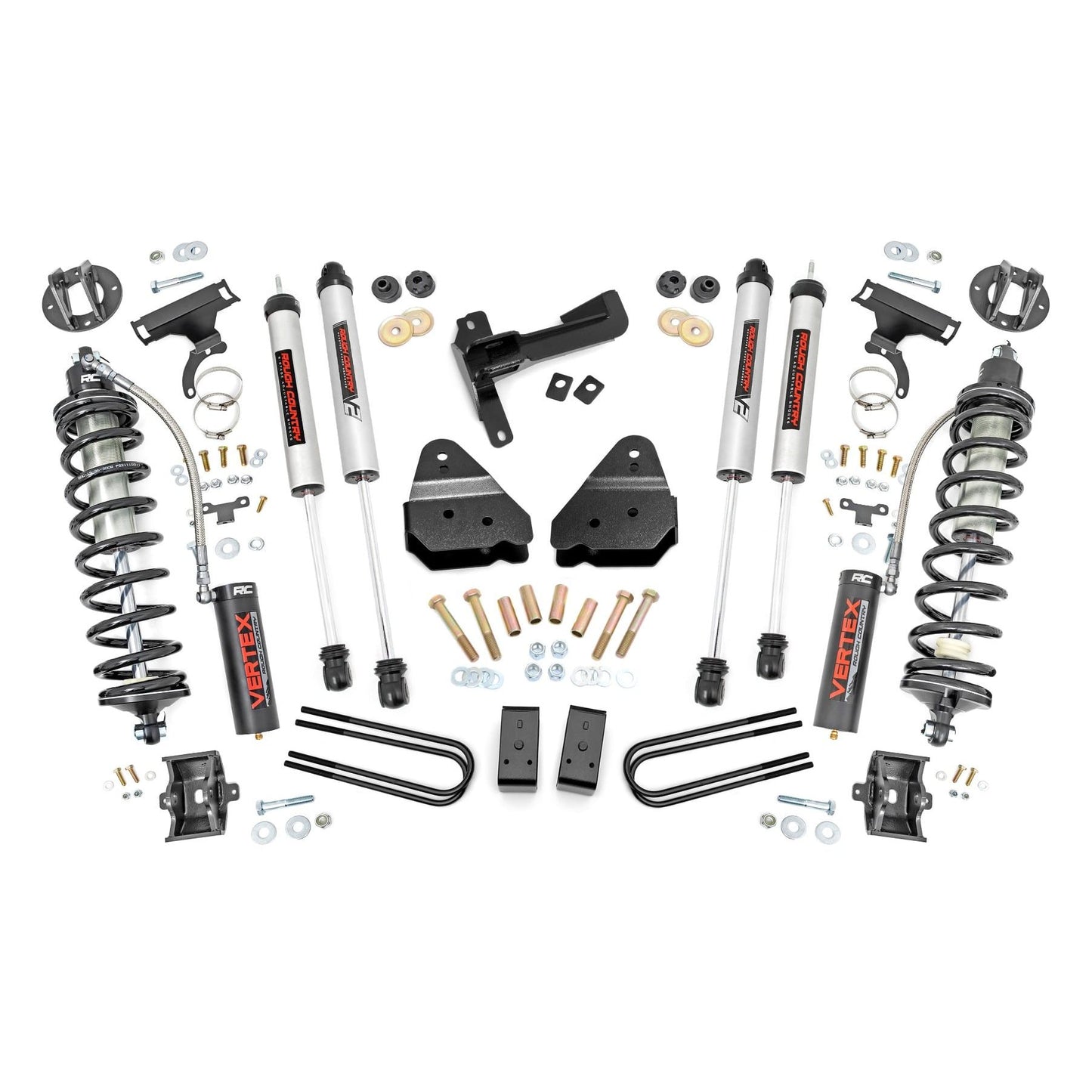 ROUGH COUNTRY | 3 Inch Lift Kit Coilover Conversion Ford F-250 Super Duty 4WD (2008-2010) | 52157