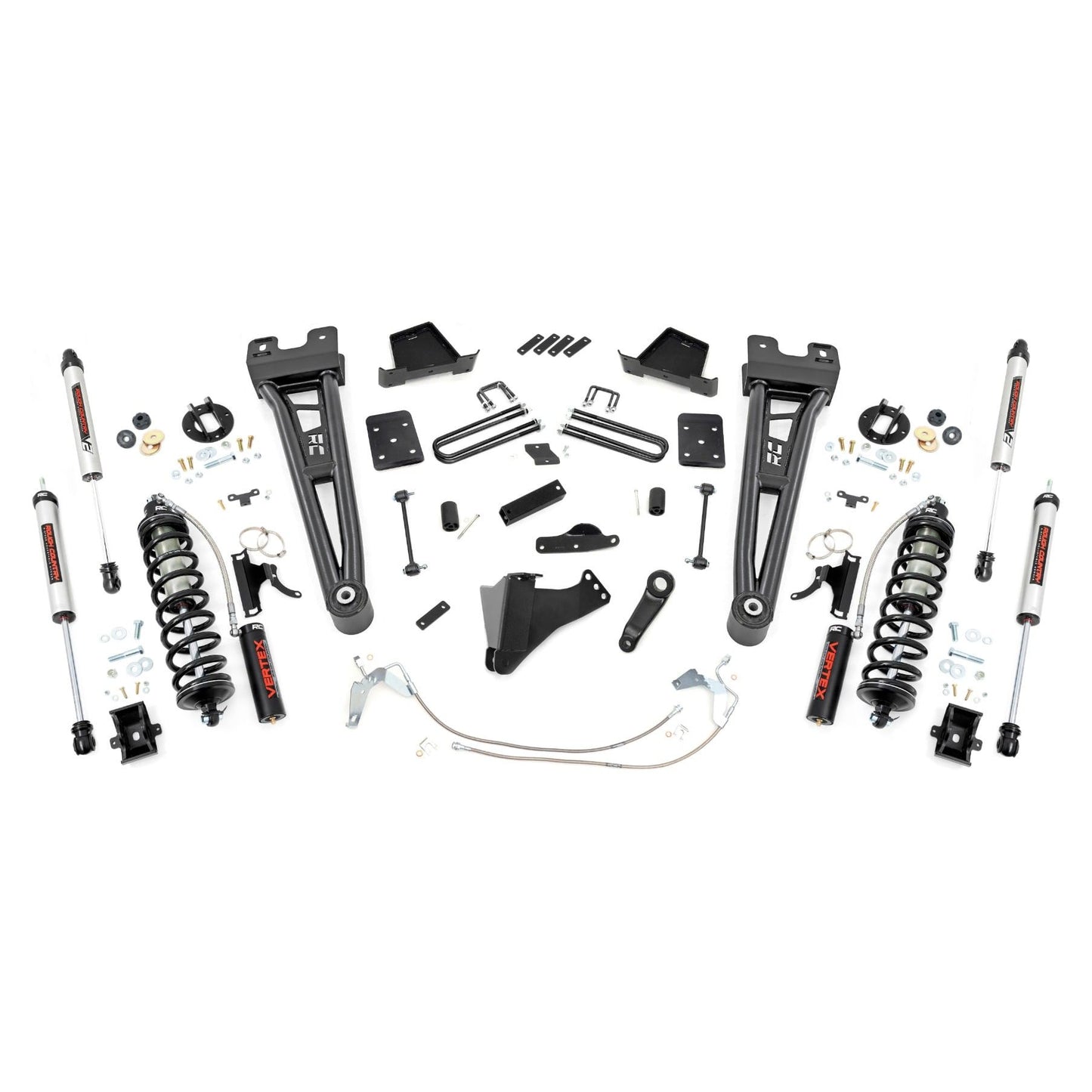 ROUGH COUNTRY | 6 Inch Lift Kit Diesel Radius Arm C/O V2 Ford F-250/F-350 Super Duty (08-10) | 53858