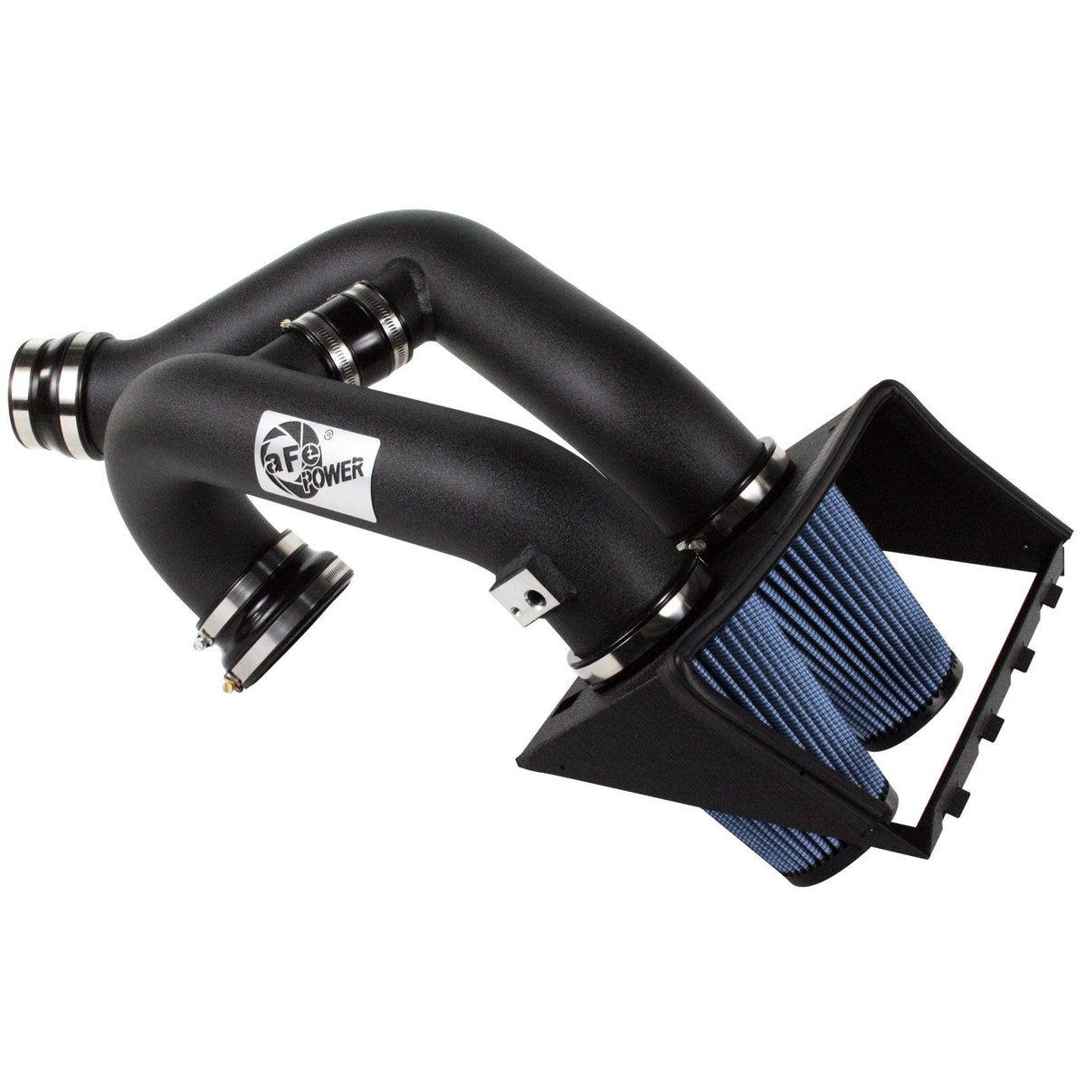 aFe POWER Rapid Induction Dual 3-1/2 IN Cold Air Intake System w/ Pro 5R Filter — 54-12192
