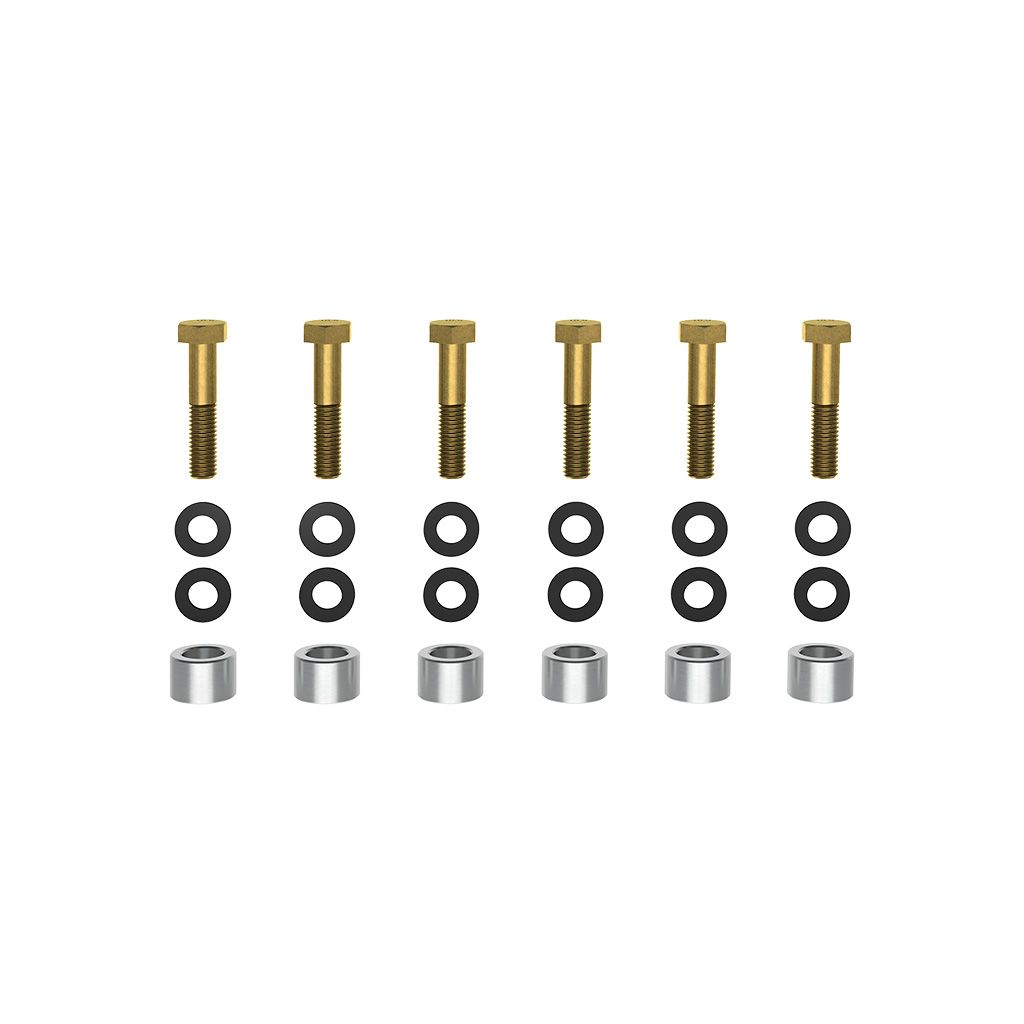ICON VEHICLE DYNAMICS | 2022-2025 Toyota Tundra/2023-2025 Toyota Sequoia Trd Aluminum Skid Plate Spacer Kit Icon Vehicle Dynamics | 55164