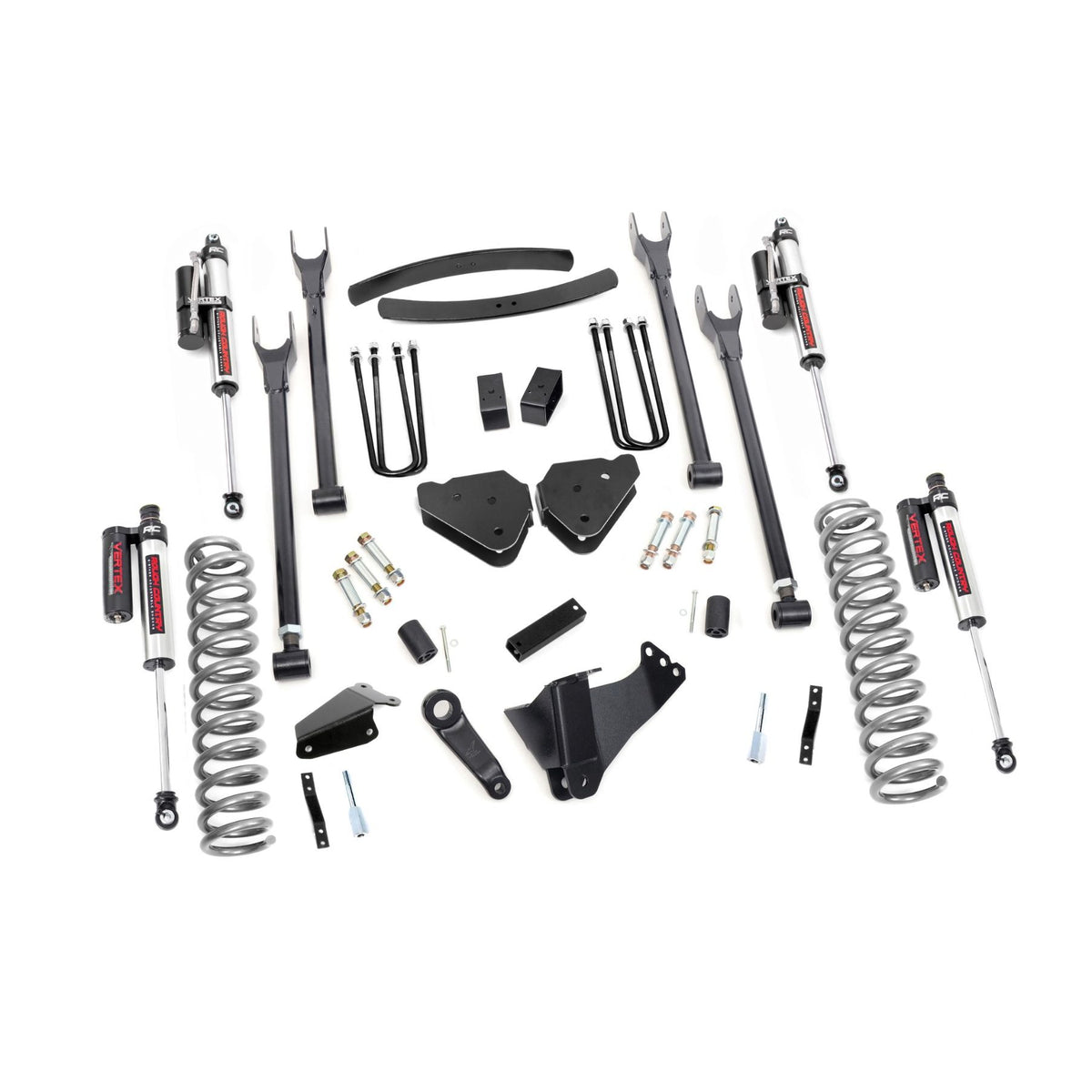 Rough Country 6 Inch Lift Kit | Diesel | 4 Link | OVLDS | Vertex | Ford F-250/F-350 Super Duty (05-07) 58050