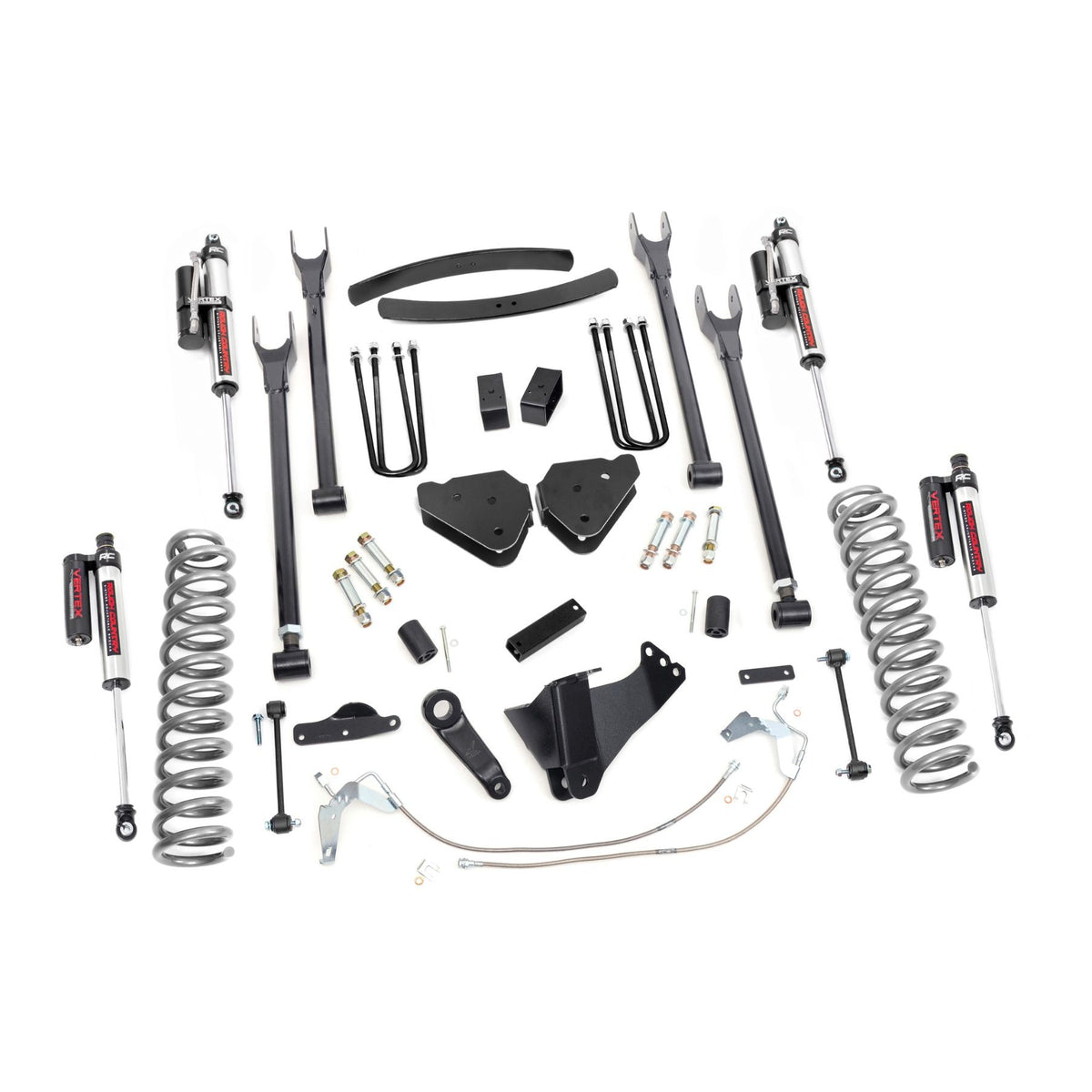Rough Country 6 Inch Lift Kit | Diesel | 4 Link | Vertex | Ford F-250/F-350 Super Duty (08-10) 58450
