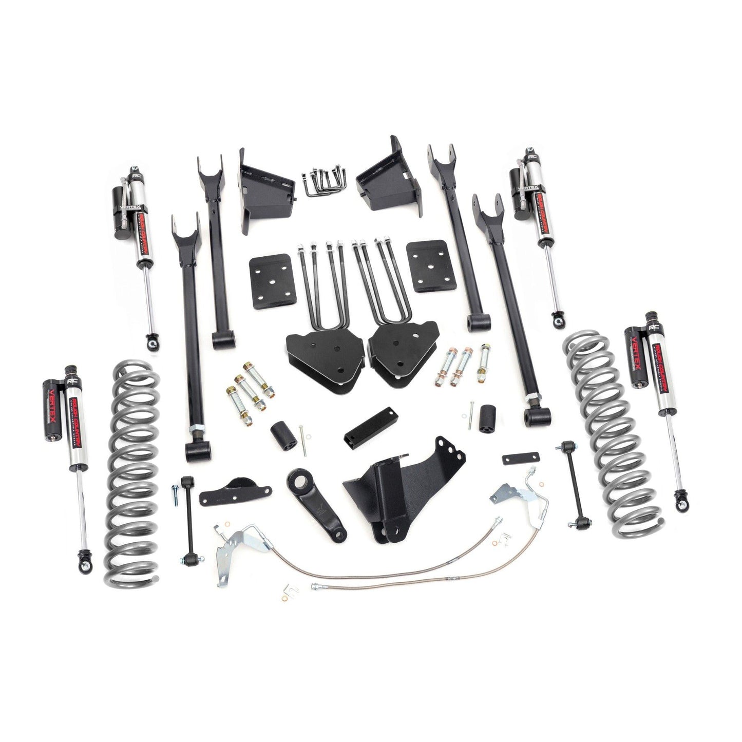 ROUGH COUNTRY 8 Inch Lift Kit | 4 Link | Vertex | Ford F-250/F-350 Super Duty 4WD (08-10) | 59250