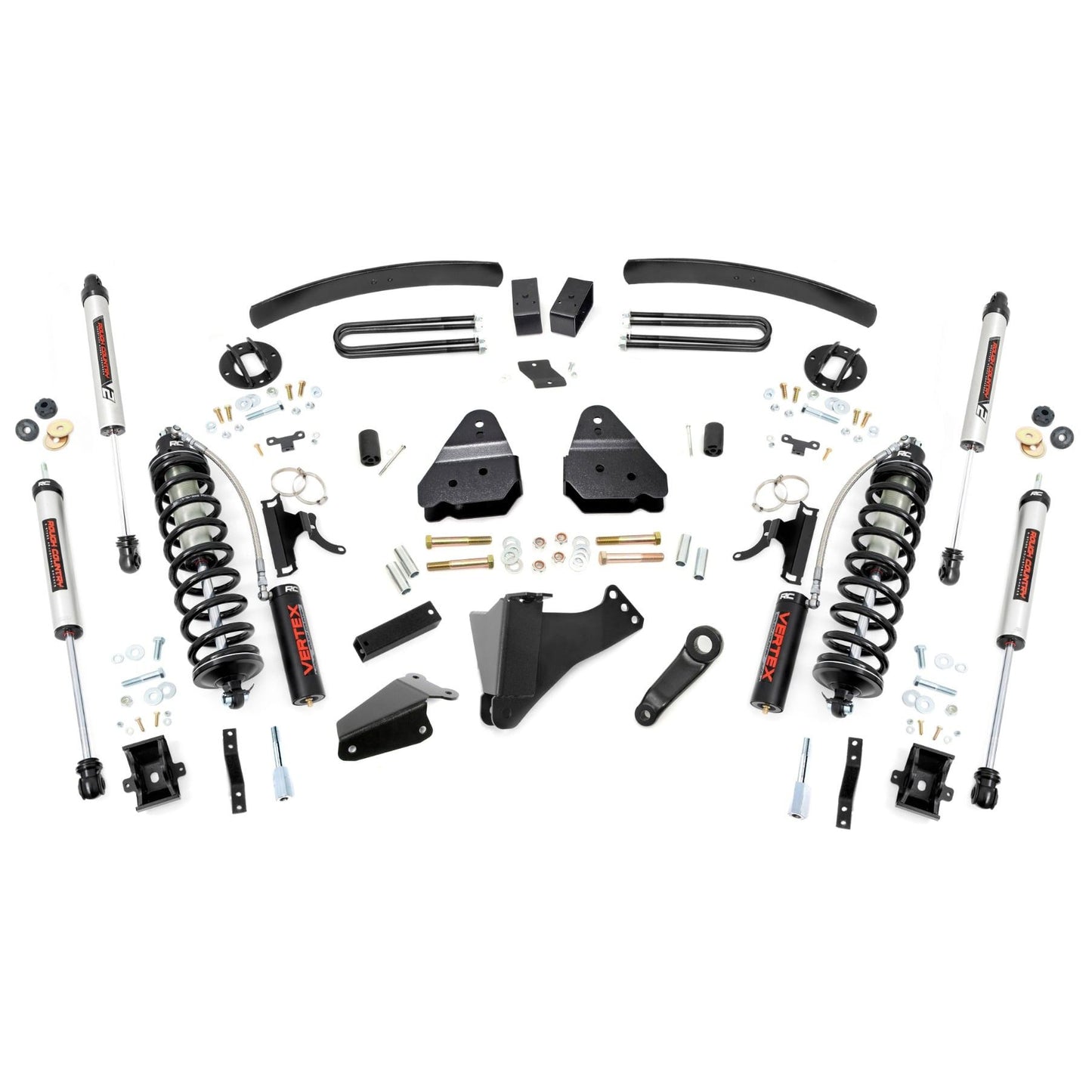 ROUGH COUNTRY | 6 Inch Lift Kit Gas C/O V2 Ford F-250/F-350 Super Duty 4WD (05-07) | 59658