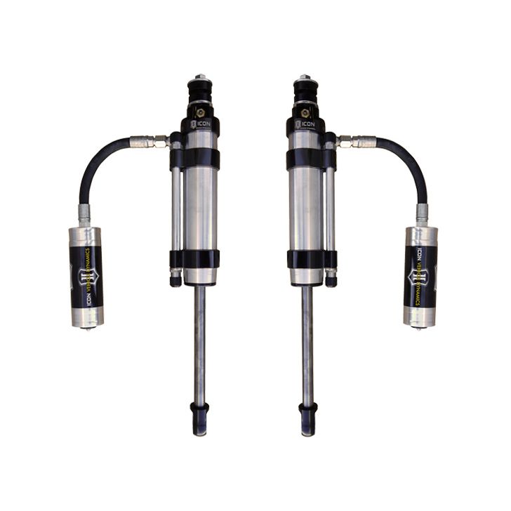 ICON VEHICLE DYNAMICS | 2005-2023 Toyota Tacoma 0-1.5 Inch Lift Rear 2.5 Omega Bypass Remote Reservoir Shocks Pair Icon Vehicle Dynamics | 59905P