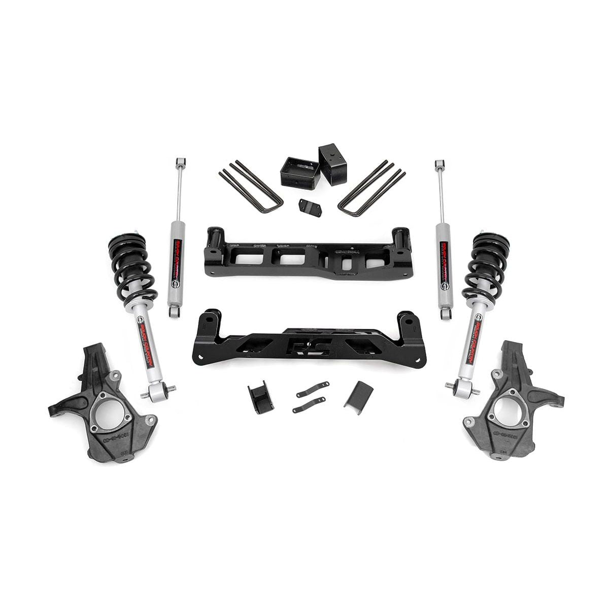 ROUGH COUNTRY 5 Inch Lift Kit | Cast Steel | N3 Struts | Chevy/GMC 1500 (14-17) | 24733