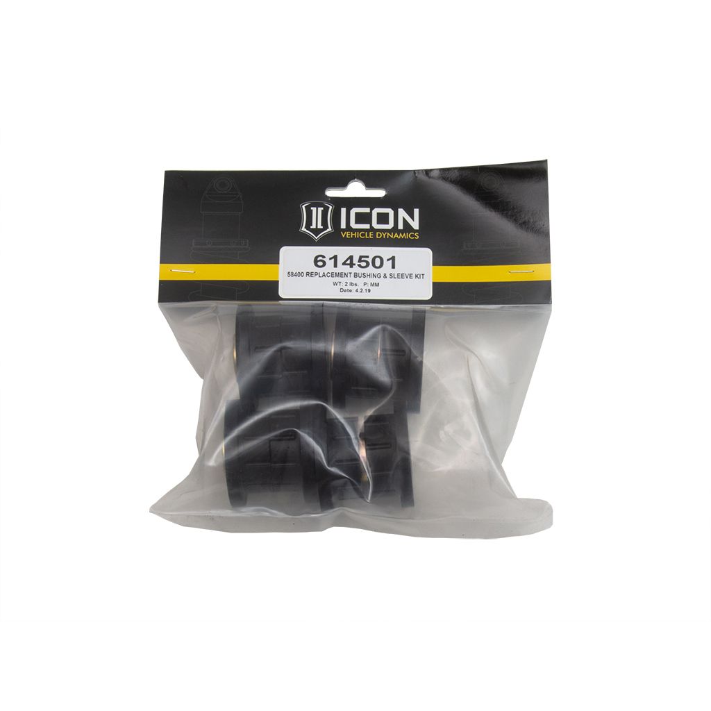 ICON VEHICLE DYNAMICS | 58400 Replacement Bushing And Sleeve Kit Icon Vehicle Dynamics | 614501