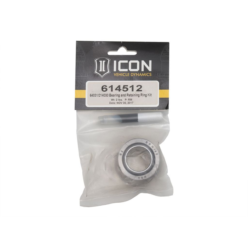 ICON VEHICLE DYNAMICS | 64031/214030 Bearing And Ret Ring Kit Icon Vehicle Dynamics | 614512