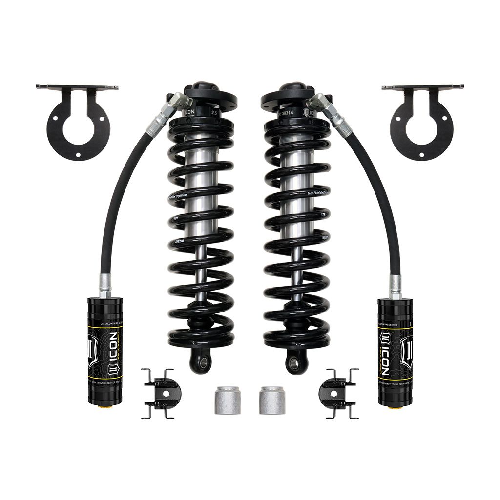 ICON VEHICLE DYNAMICS | 2023-2025 Ford F-250/F-350 Super Duty 4WD 2.5-3 Inch Lift V.S. 2.5 Series Coilover Conversion Kit Remote Reservoir Icon Vehicle Dynamics | 61723