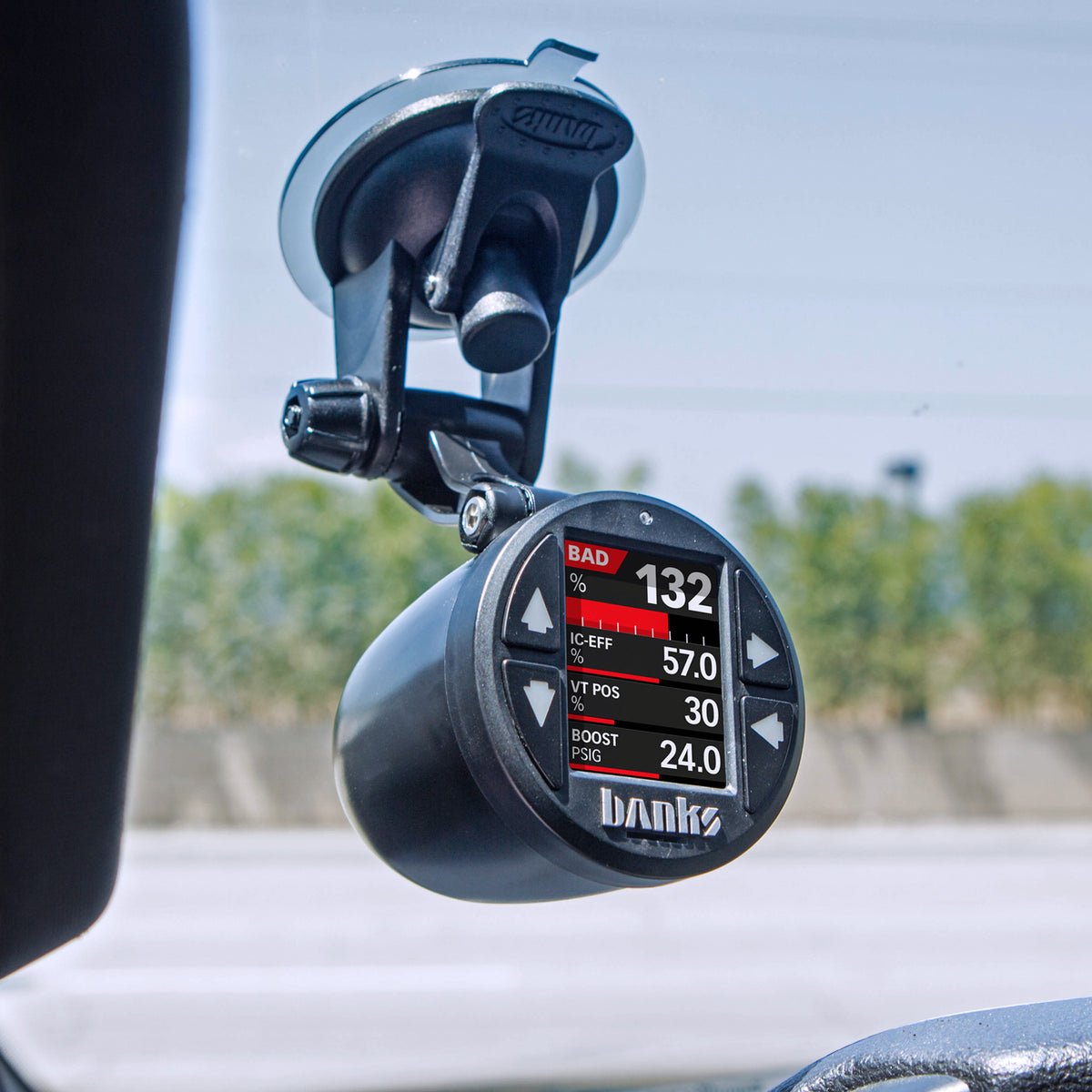 BANKS POWER | Single Gauge Pod Kit 52Mm Sticky Base | 63341