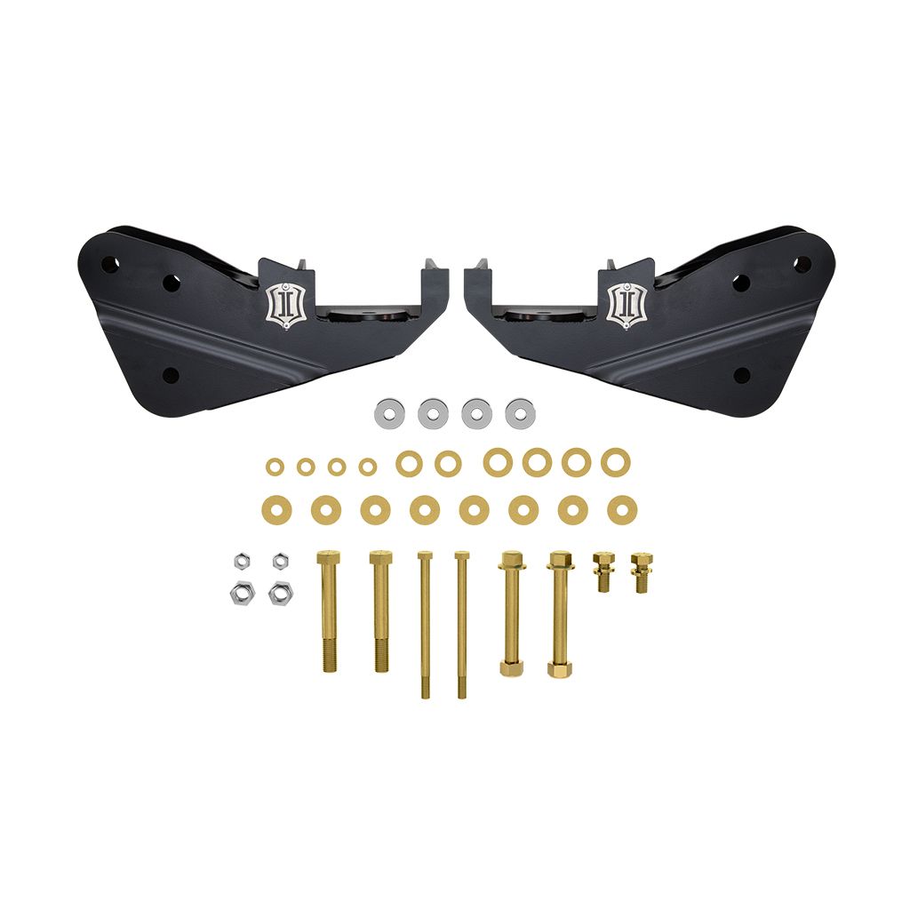 ICON VEHICLE DYNAMICS | 2023-2025 Ford F-250/F-350 Super Duty 4WD Radius Arm Drop Kit Icon Vehicle Dynamics | 64046