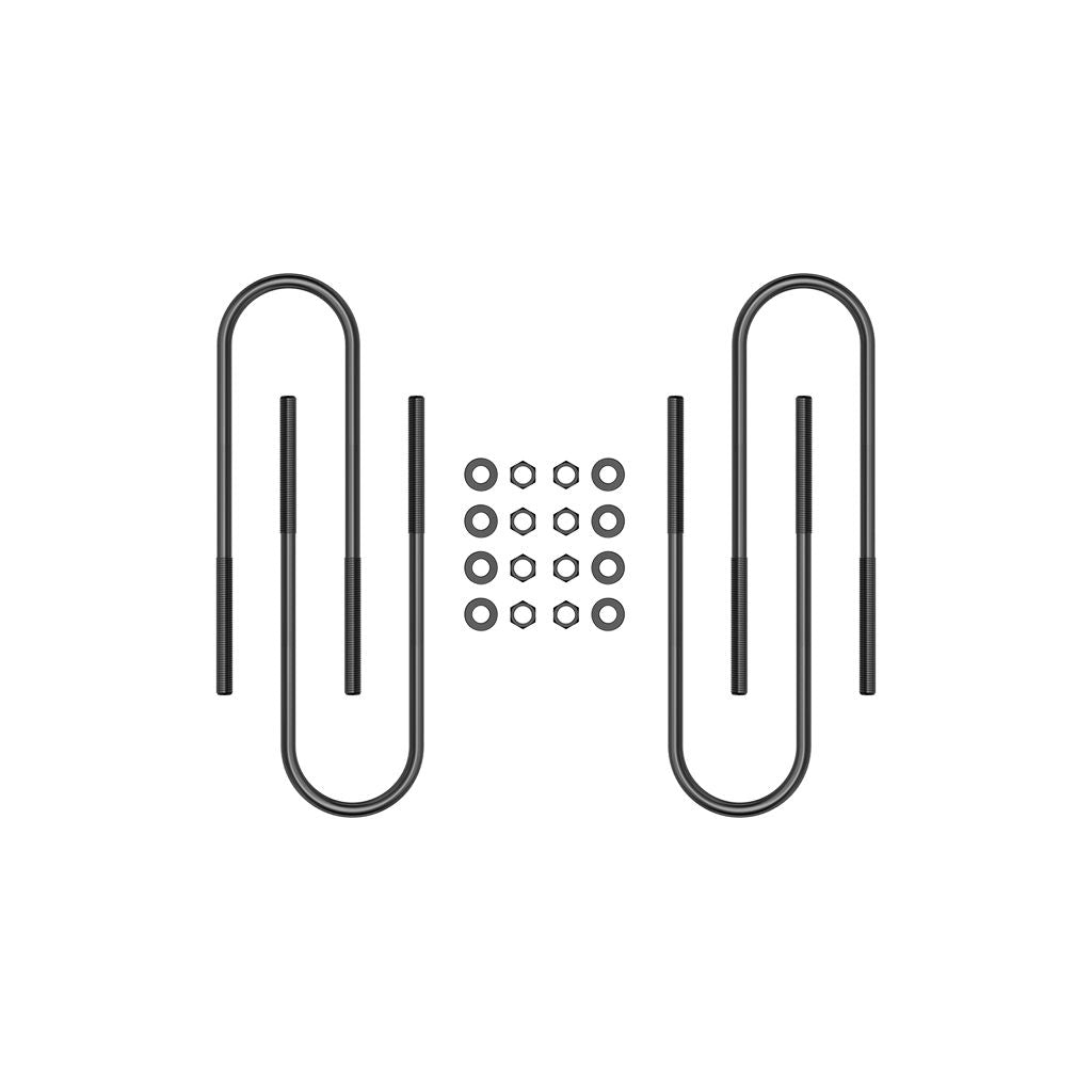ICON VEHICLE DYNAMICS | 2011-2025 Ford F-250/F-350 Super Duty Rear 15 Inch U-Bolt Kit Icon Vehicle Dynamics | 67003