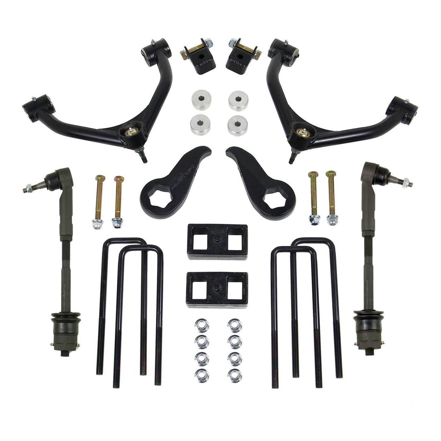ReadyLIFT 3.5'' SST Lift Kit Front with 1.0'' Rear with Upper Control Arms without Shocks (2500/3500HD) 69-3411