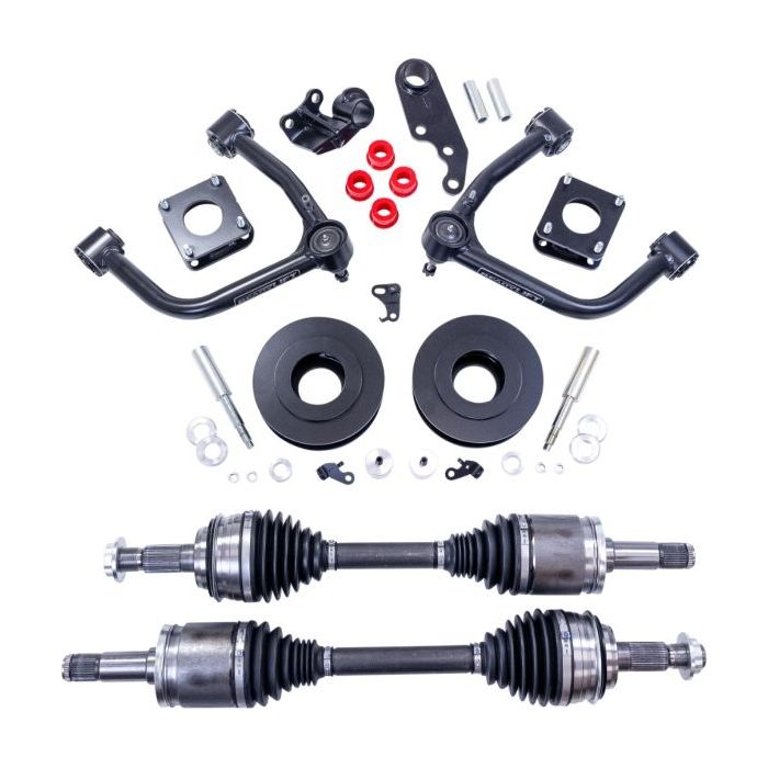 ReadyLIFT 3.0'' SST Lift Kit Front with 1.25'' Rear with Upper Control Arms with CV Axle (Tundra) 69-52311