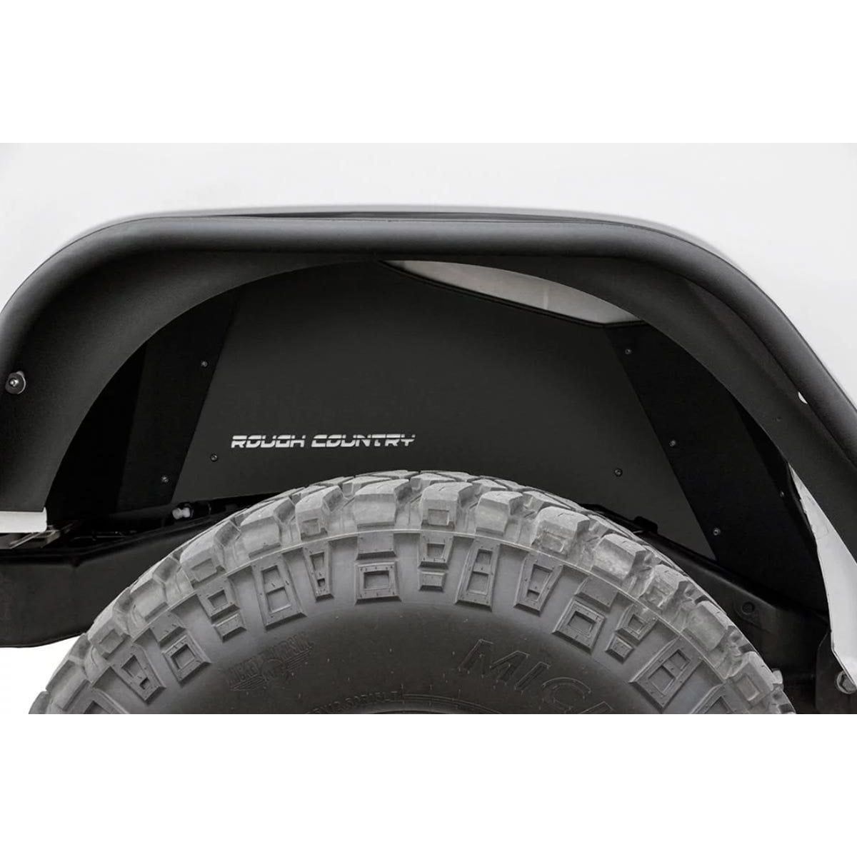 ROUGH COUNTRY Inner Fenders | FR & RR | Jeep Wrangler JK/Wrangler Unlimited (2007-2018) | 10511
