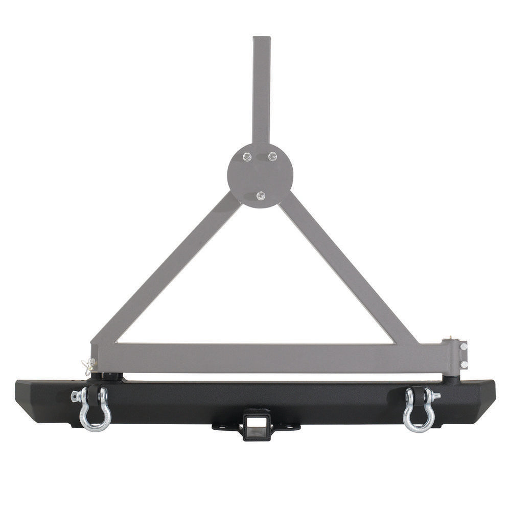 SRC Classic Rear Bumper w/ D-Ring Mounts – Bumper Only (87-06 YJ/TJ/LJ)