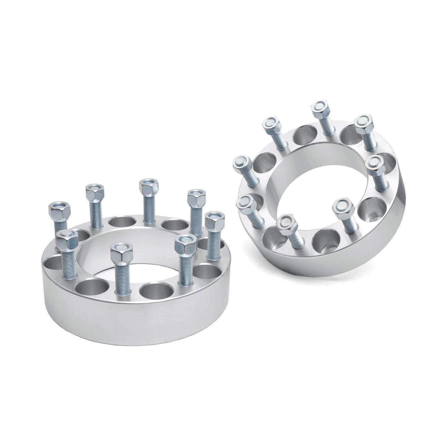ROUGH COUNTRY 2 Inch Wheel Spacers | 8x6.5 | Multiple Makes & Models (Chevy/GMC/Ram) | 1095