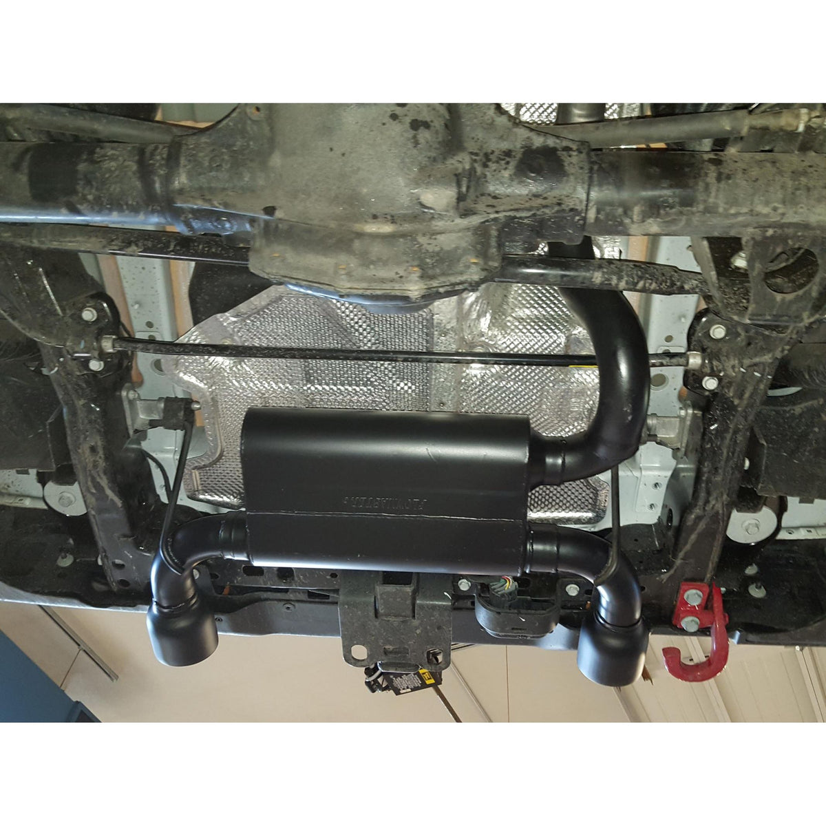 FLOWMASTER American Thunder Cat-Back Exhaust System Fits 2018-2026 Jeep Wrangler Jl Models With 3.6L Engine Aggressive To Mod