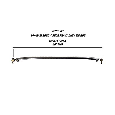 Synergy 2014+ Ram 2500 / 3500 Heavy Duty Tie Rod — Synergy 2014+ Ram 2500 / 3500 Heavy Duty Tie Rod
