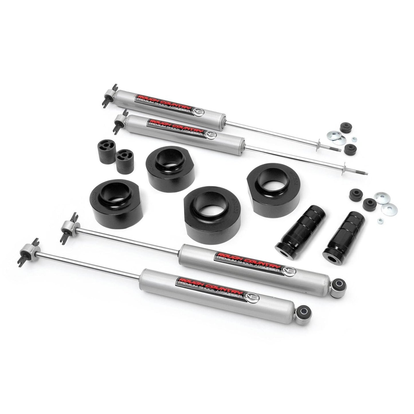 ROUGH COUNTRY 1.5 Inch Lift Kit | N3 | Jeep Wrangler TJ (97-06)/Wrangler Unlimited (04-06) | 65030