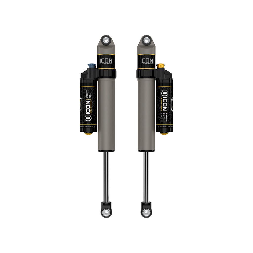 ICON VEHICLE DYNAMICS | 2021-2024 Ford F-150 4WD F-150 Tremor 0-2 Inch Lift Rear V.S. 2.5 Aluminum Series Shock Absorbers Piggyback Reservoir W CDXS Pair Icon Vehicle Dynamics | 97721XP