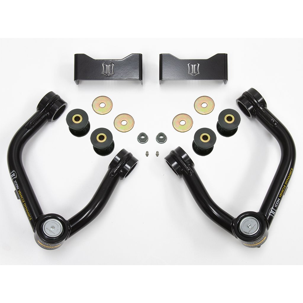 ICON VEHICLE DYNAMICS | 2019-2021 Ford Ranger Tubular Upper Control Arm/Delta Joint Kit Al Knuckle Icon Vehicle Dynamics | 98510DJ