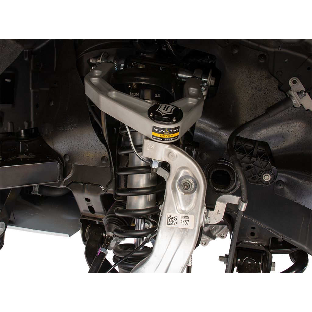 ICON VEHICLE DYNAMICS | 2019-2021 Ford Ranger Billet Upper Control Arm/Delta Joint Kit Al Knuckle Icon Vehicle Dynamics | 98520DJ