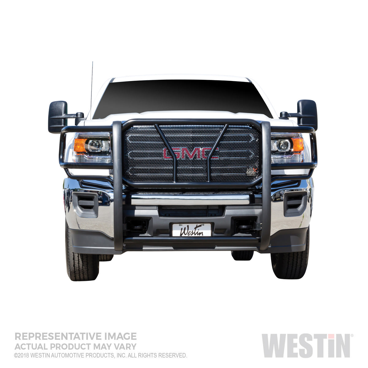 Westin HDX Grille Guard 2007-2010 GMC Sierra 25/3500HD