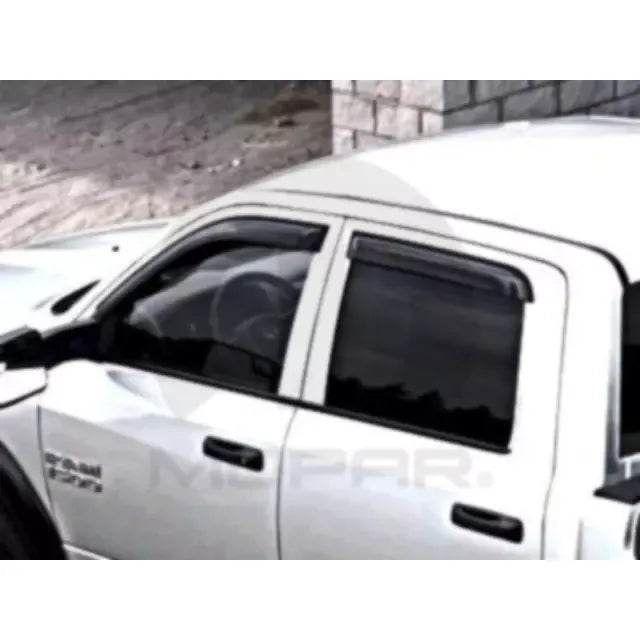 Mopar Regular Cab Smoke Window Deflectors 82213486AB