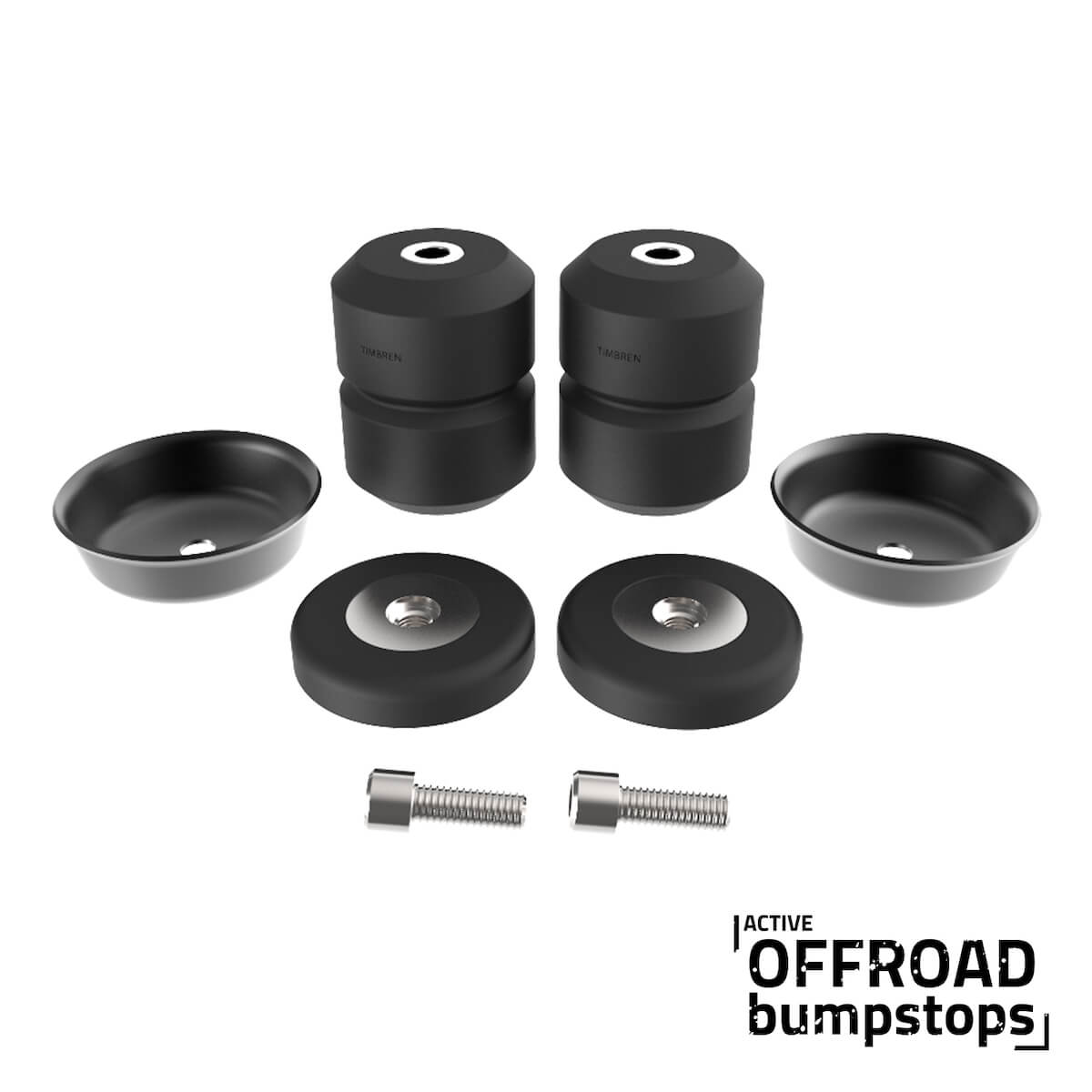 Timbren ABSJRJK Active Off-Road Bumpstops for Jeep JK & JL - Rear Kit — view 3