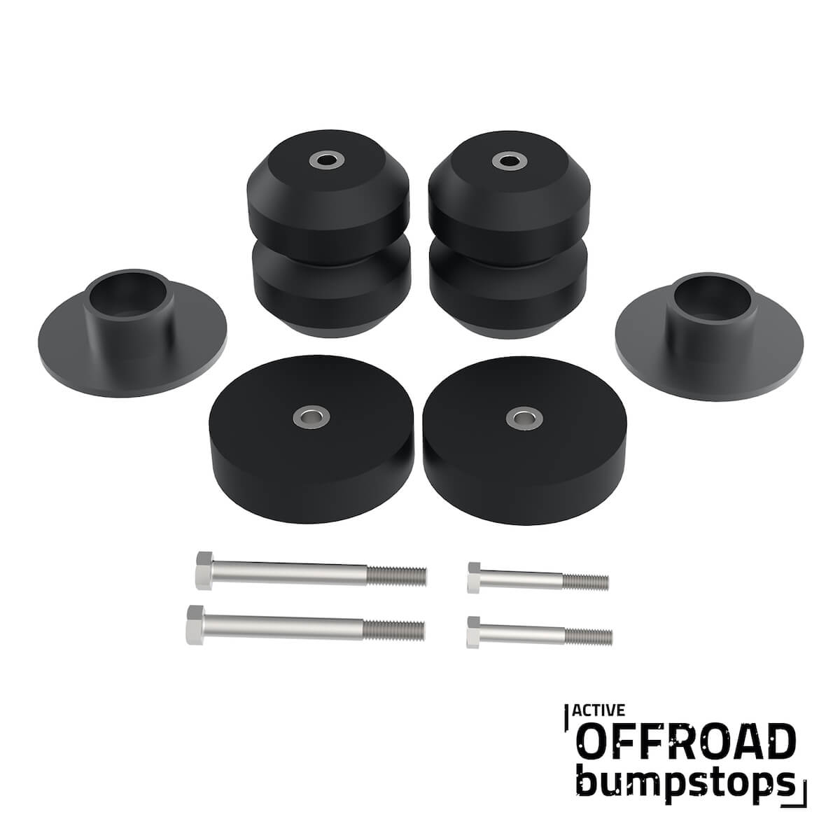 Timbren ABSTOR4R Active Off-Road Bumpstops for 3rd Gen Toyota 4Runner - Rear Kit — view 2