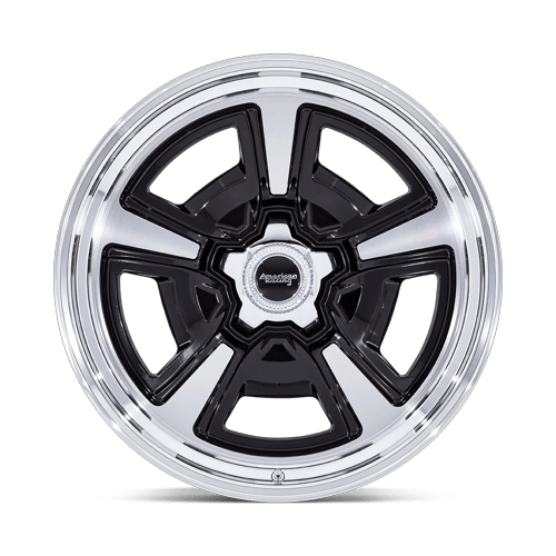 American Racing VN517 MARAUDER Gloss Black Mch W/ Dia-Cut Lip wheel