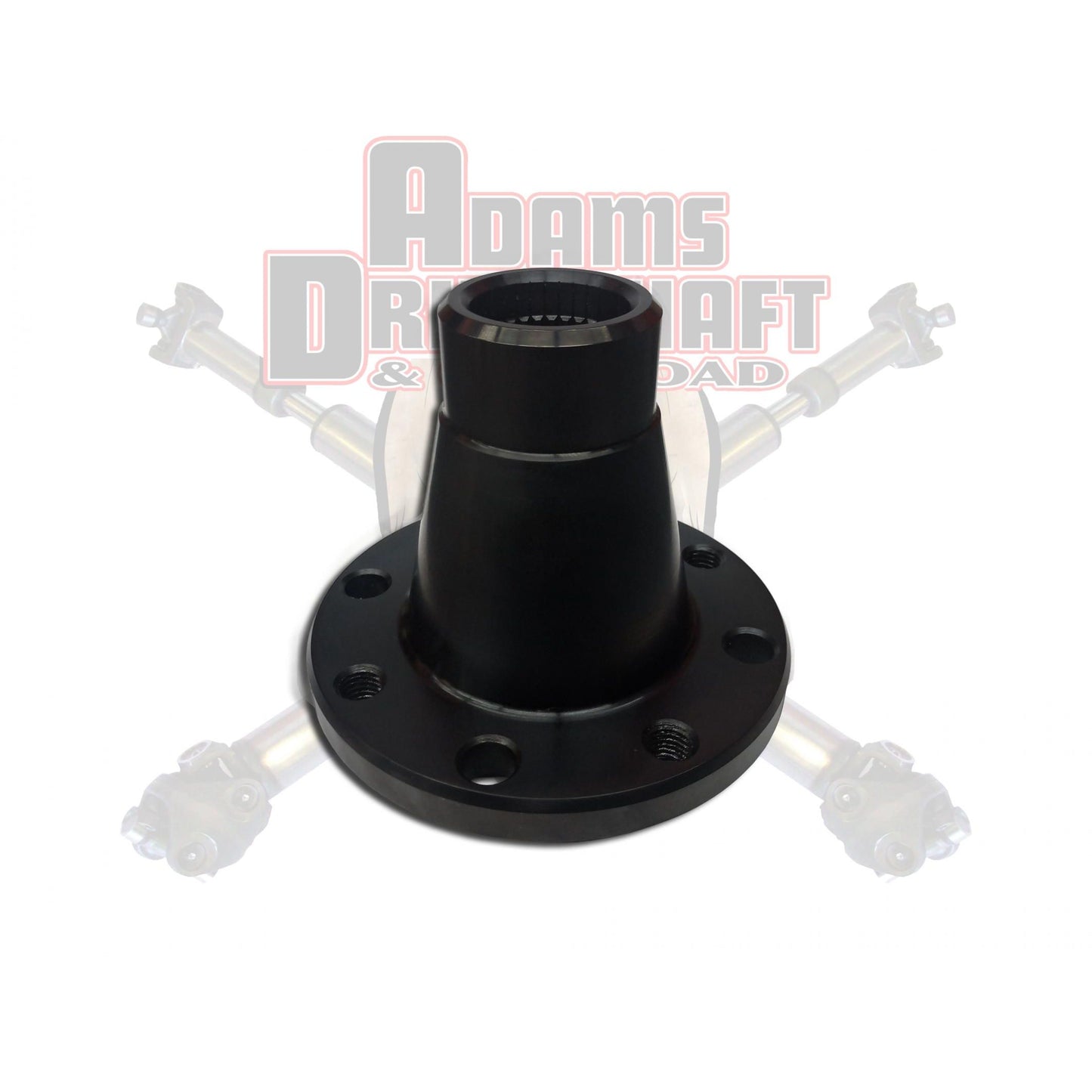 ADAMS DRIVESHAFT | Forged 2007-2018 Jeep Wrangler JK Front 1350-Series CV Transfer Case Flange with 2 Inch Pilot | ASDFFJK-PM4600