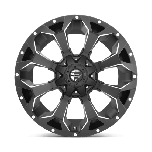 FUEL D546 ASSAULT Matte Black Milled
