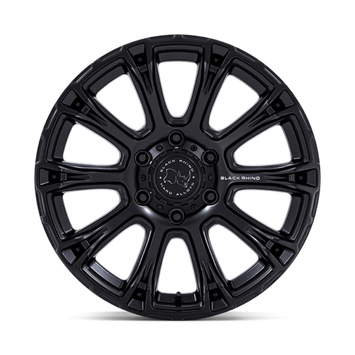 Black Rhino BR020 DIAMONDBACK Matte Black wheel designed for off-road performance and style.