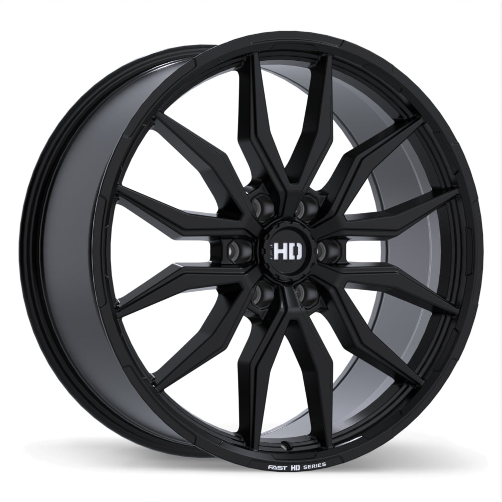 Fast HD Grit Satin Black with Milling
