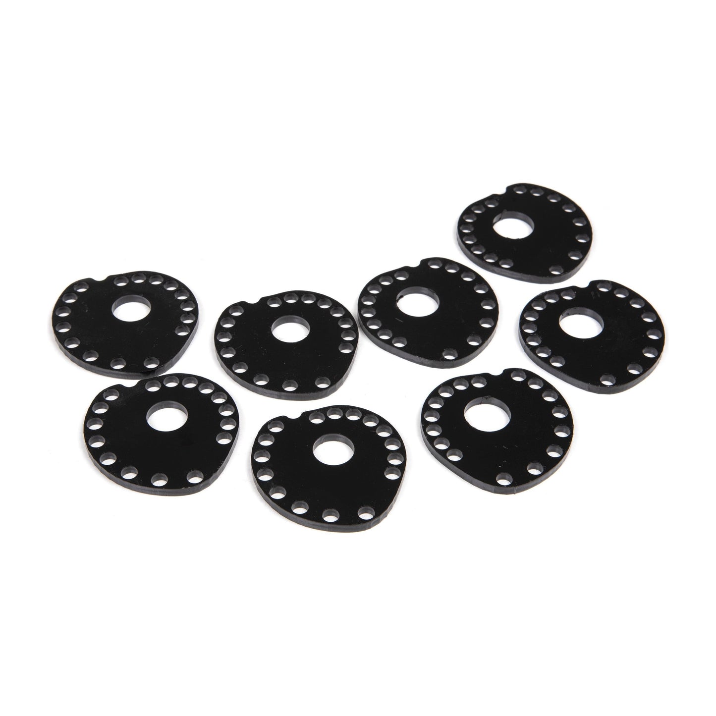 ZONE OFFROAD | Alignment Cam Lockout Plates I ZONF5301 - Set of durable black cam lockout plates for Ford Bronco alignment.
