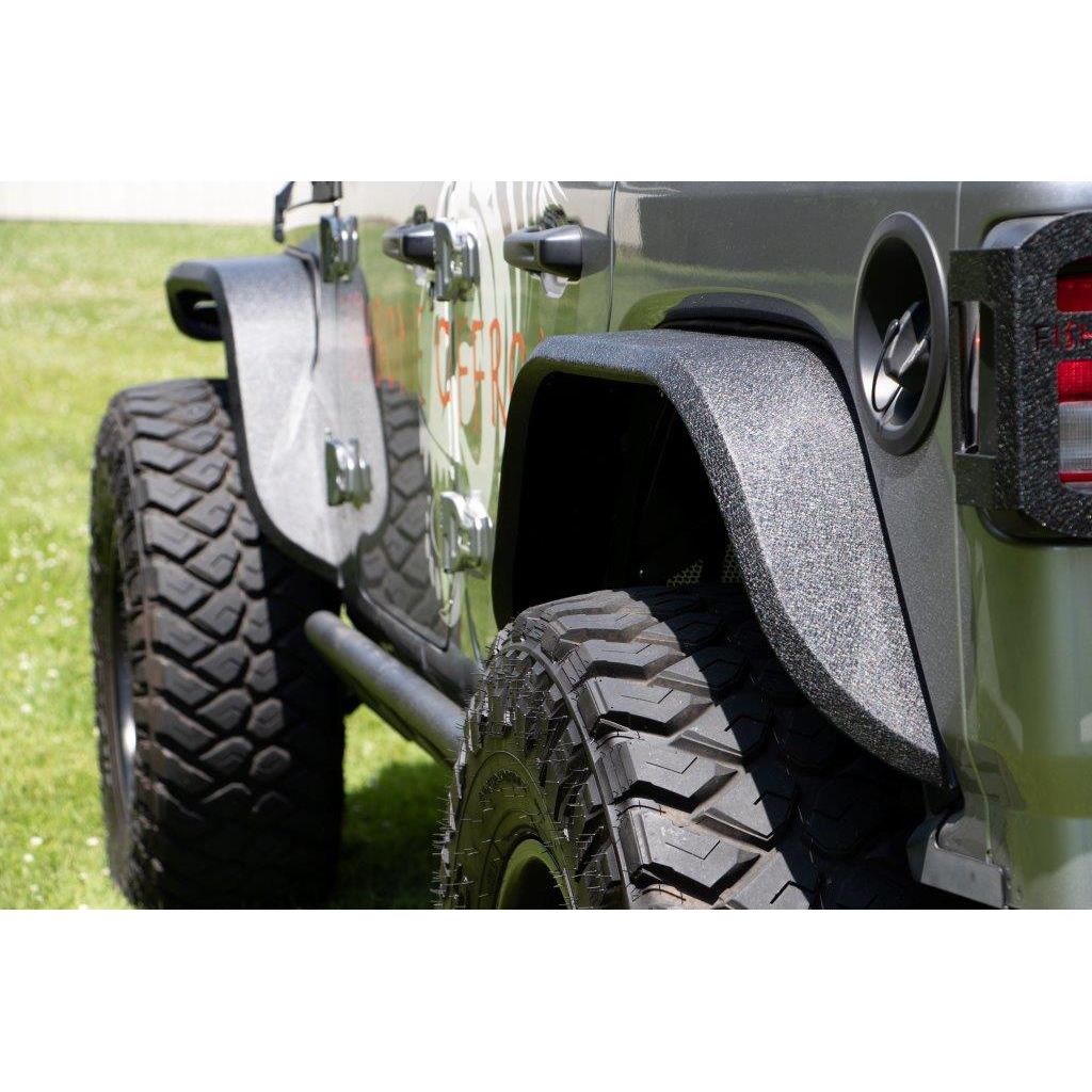 Fishbone Offroad | Gladiator Rear Fenders Elite Steel For 20-Pres Jeep Gladitor Fishbone | FB23144R