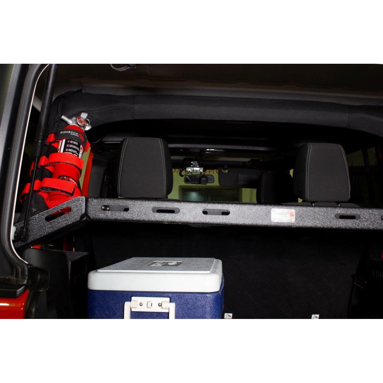 Fishbone Offroad | Fire Extinguisher Holder for Padded Roll Bar Red Fishbone Offroad | FB55156