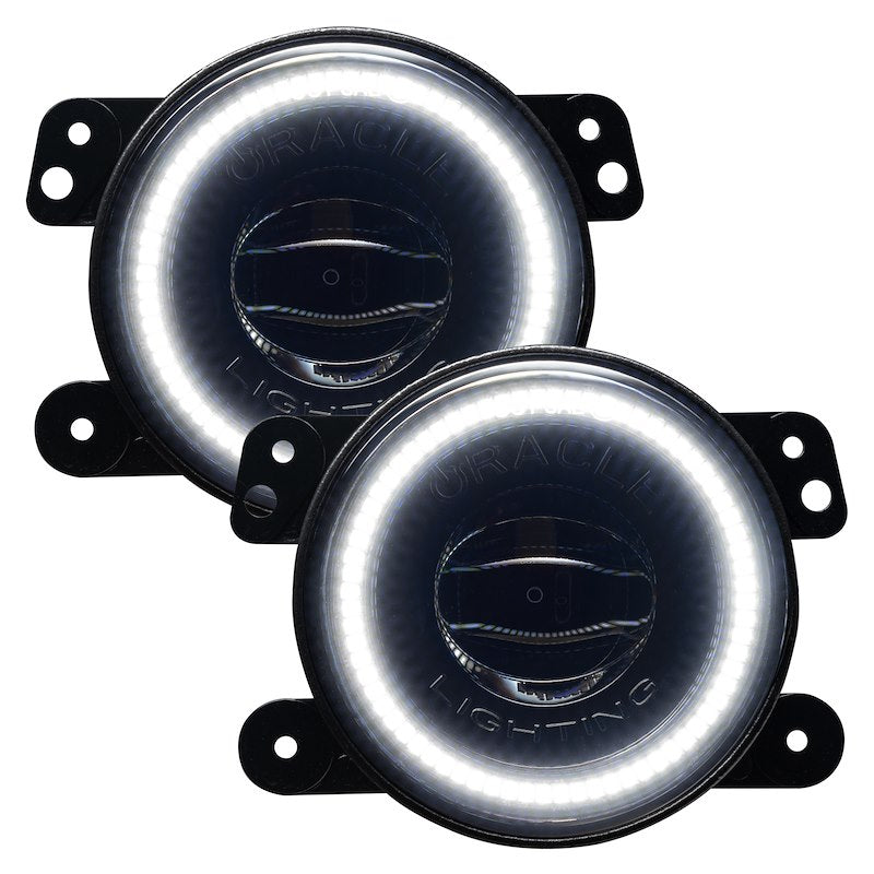 ORACLE Lighting High Performance 20W LED Fog Lights for Jeep Wrangler JK -JL - Gladiator JT