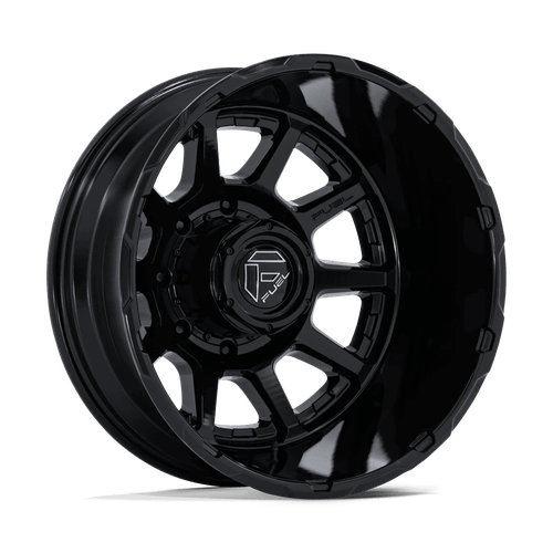 FUEL D911 CIRCUIT DUALLY Gloss Black representative front/rear wheel imagery