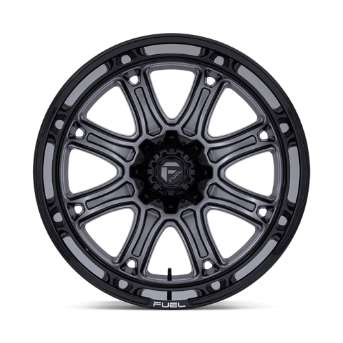 FUEL DARKSTAR Matte Gunmetal W/ Black Lip