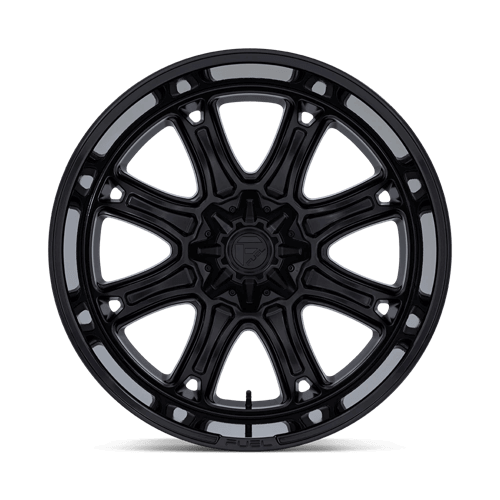 FUEL DARKSTAR Matte Black W/ Gloss Black Lip