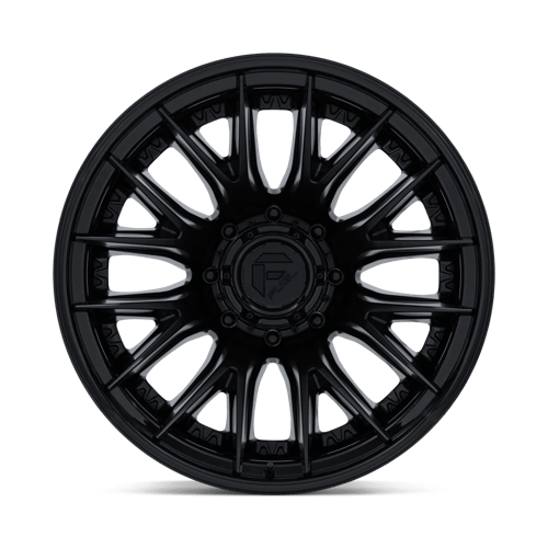 FUEL D406 CATALYST DUALLY Matte Black W/ Gloss Black Lip