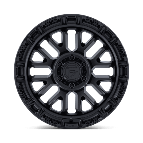 FUEL FC890 RAIL Matte Black W/ Gloss Black Lip
