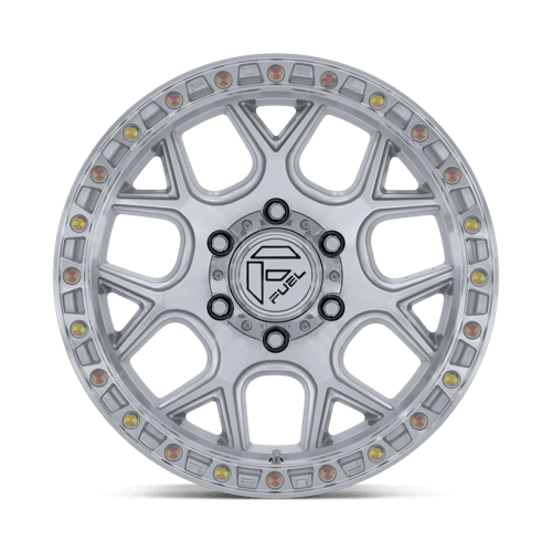 FUEL FC908 PUMA Gloss Silver W/ Machined Face