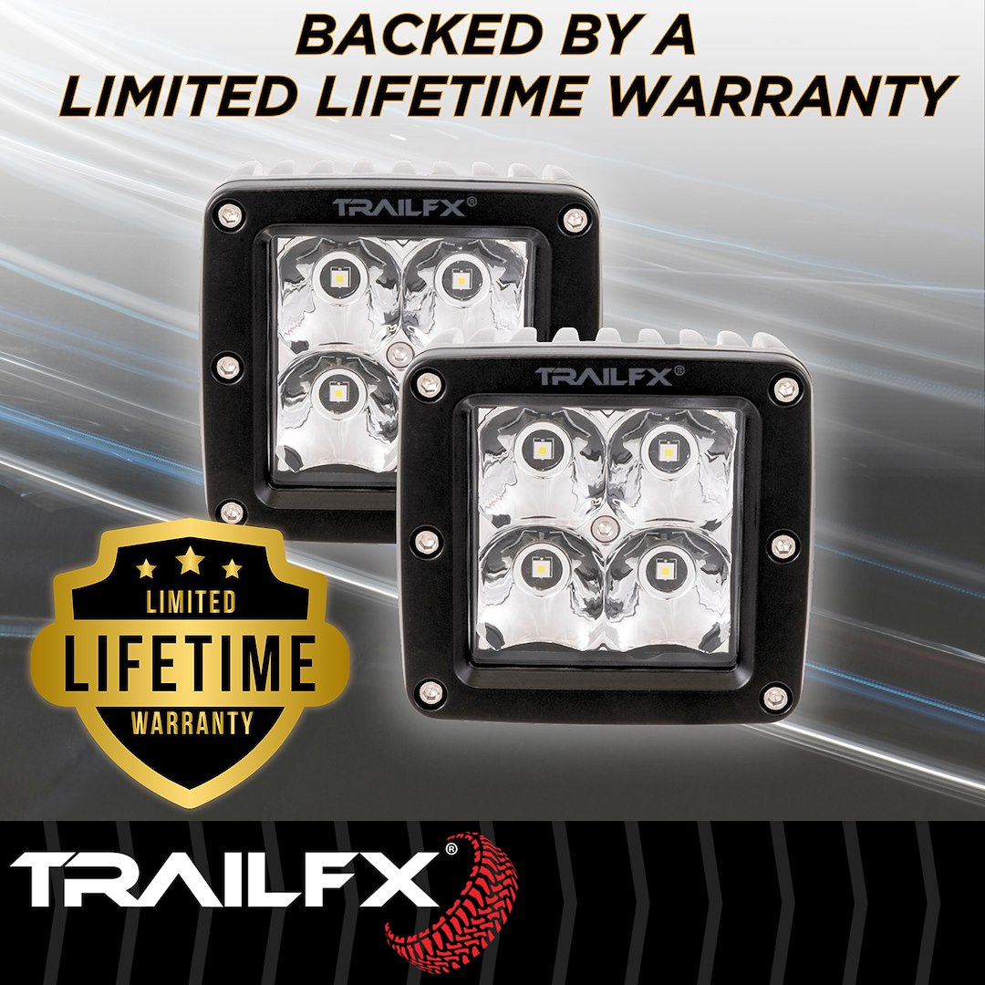 TrailFX 3" LED Cube Lights- Pair (2X2S2) - product image 12