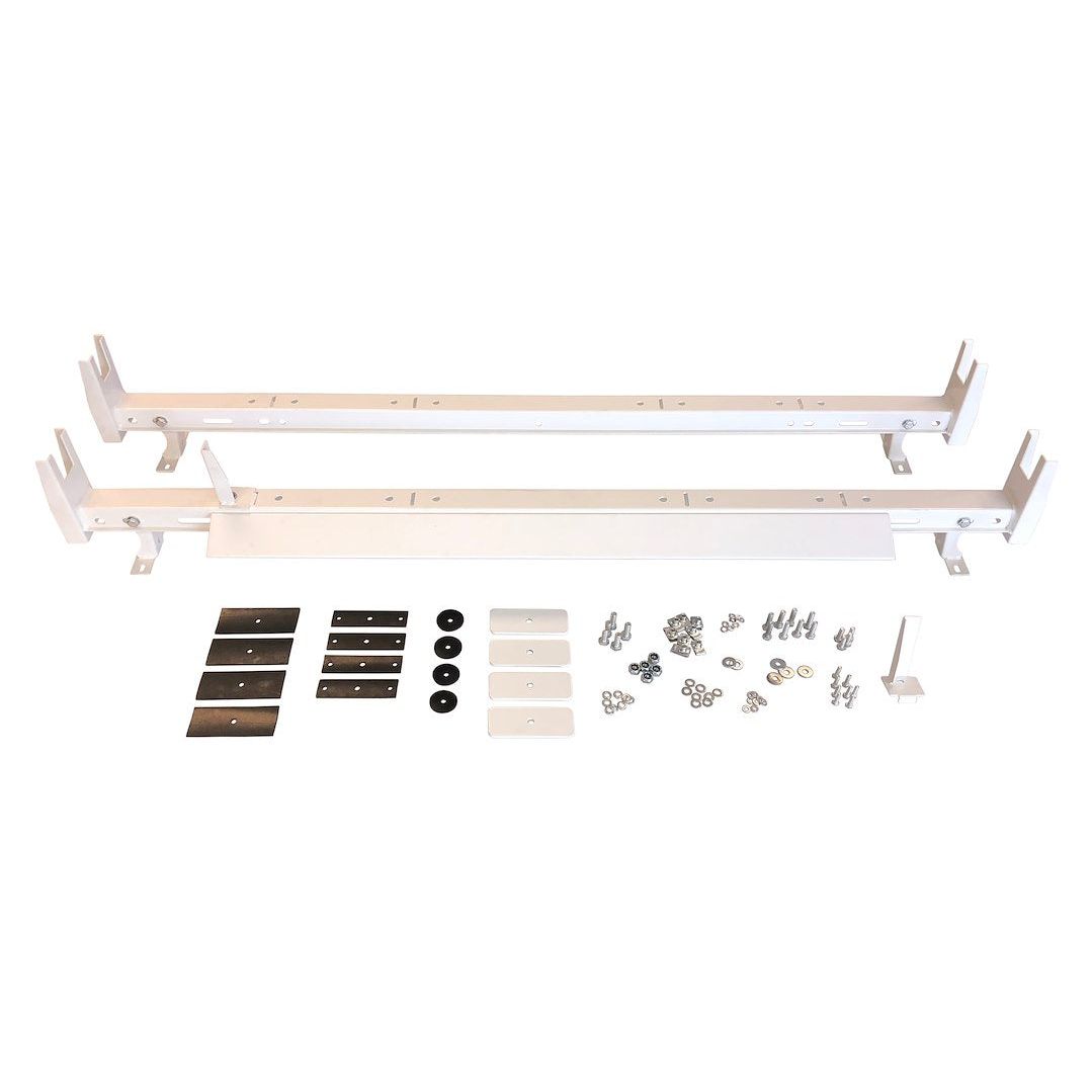 TrailFX Universal Van Ladder Rack 2 Bar Non-Rain Gutter Mount (FCLR005W) - product image 1